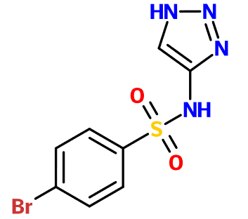 (image for) MC011701 4-Bromo-N-(1H-1,2,3-triazol-4-yl)benzenesulfonamide